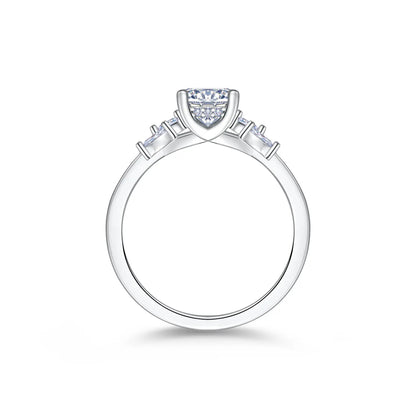 CICIKALEO 1-2CT 81-Facet Cut Moissanite Ring for Women D VVS1 Lab-Created Hypoallergenic Wedding Engagement Anniversary Gift Fine Jewelry Formerly CICI GEMS #Summervibes