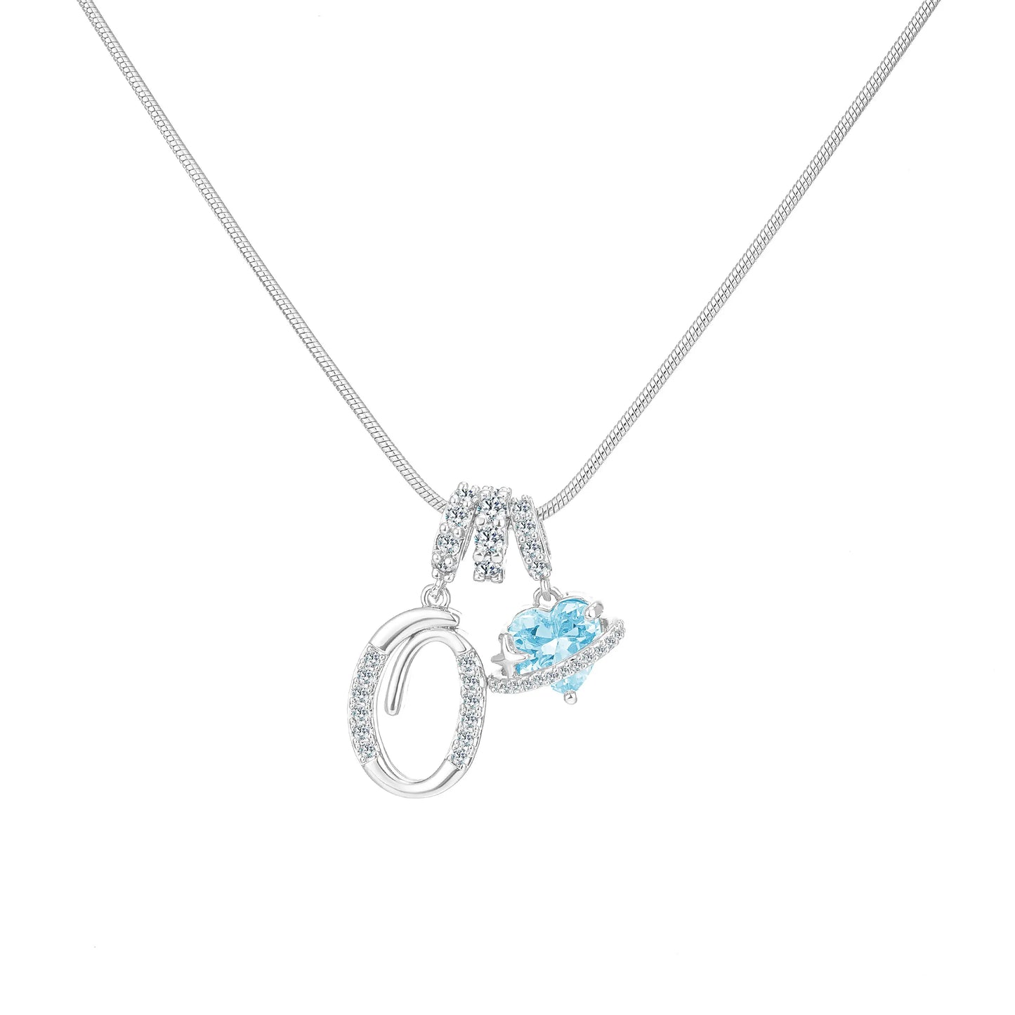 GANIA Art-Designed Personalized Name Letter Necklace, Free of Allergenic Ingredients, with Adjustable Size. It Is an Excellent Valentine'S Day Gift for Women and Girls.
