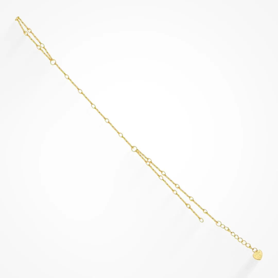 EVRY JEWELS Gold or Silver Plated Women'S Hypoallergenic Bar Hand Chain
