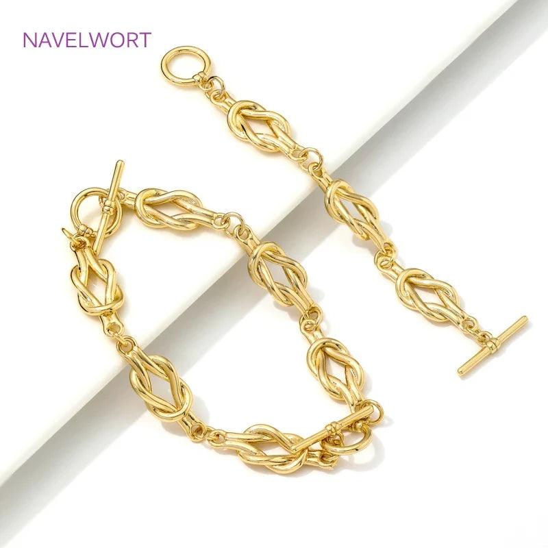 18K Gold Plated OT Toggle Clasps