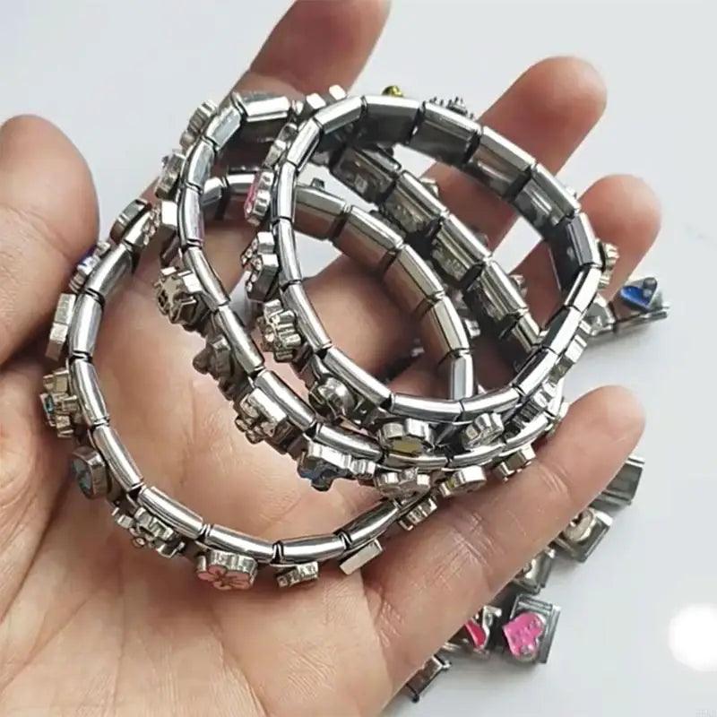 100PCS Handmade Metal Charm Bracelet Link - Jewelry 4 you