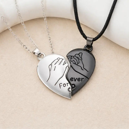Magnetic Heart Necklaces - Forever Love Necklaces Perfect Gift for Couples and Family