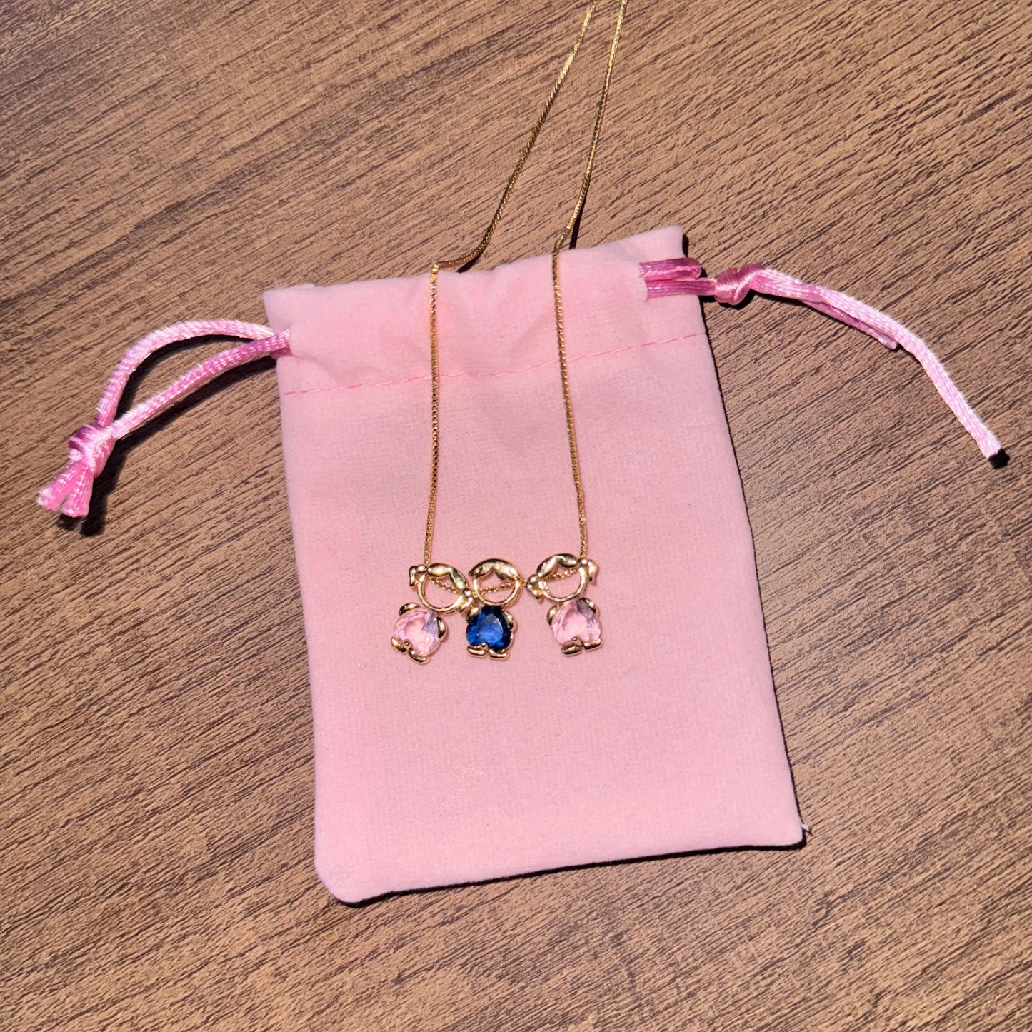 Summervibes 18K Mom & Kids Birthstone Detachable Necklace,A Mother’S Love, Always with You,Gift for Women